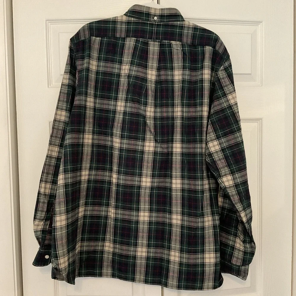 Polo Ralph Lauren green tag button